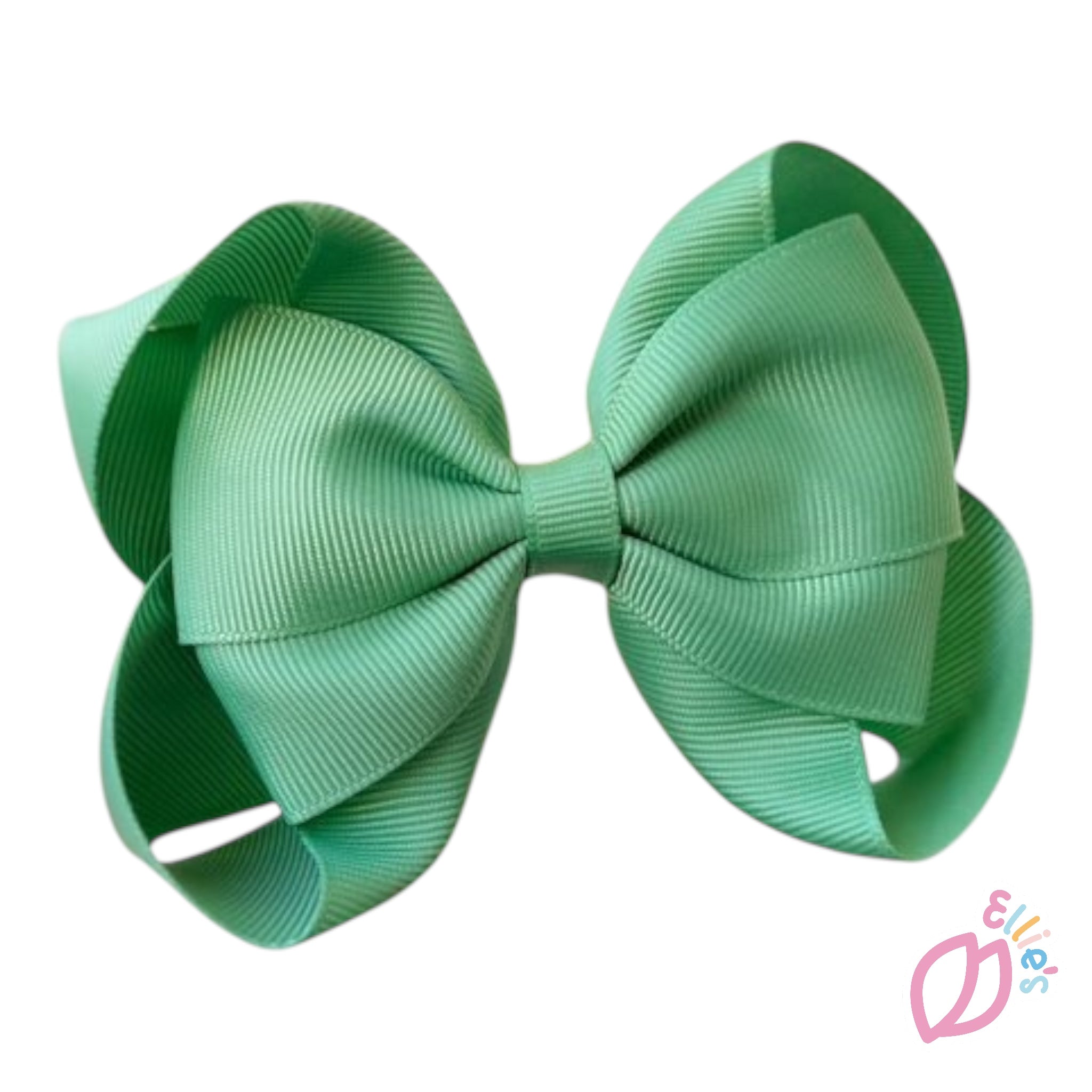 Pastel Grosgrain Hair Bow | Boutique Handmade Alligator Clip