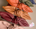 Faux Leather Bow Knot Headband, Non Slip Knotted Headband